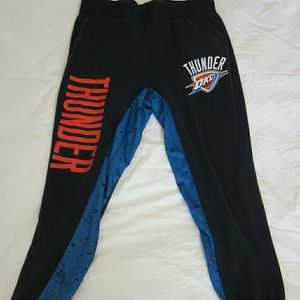 NBA OKC Oklahoma City Thunder Cuffed Sweatpants